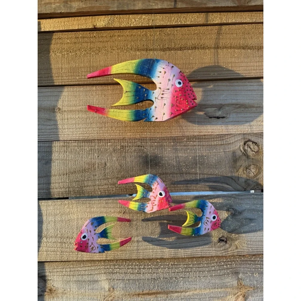 Handmade wooden hanging